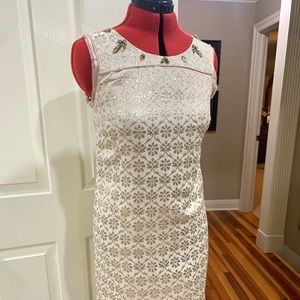 Jessica Simpson metallic dress. Size 8